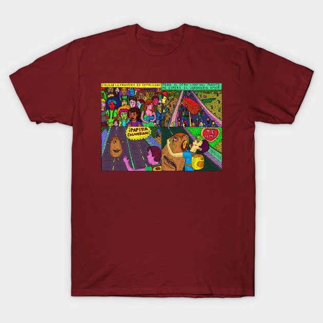 Colombian Potato T-Shirt by Majenye